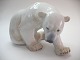 Bing & Grøndahl figur nr. 1857  Isbjørn. Højde ca. 22 cm og bredde ca. 34 cm. Designeret af Knud ...
