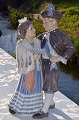 Dahl Jensen, porcelæns figur. Sjælden DJ figur, Prins og Prinsesse nr. 1298. Højde 23cm. 1. ...