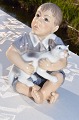 Dahl Jensen, porcelæns figur. DJ figur  nr. 1291. Højde 11cm. 1. Sortering, fin hel stand. ...