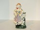 Aluminia Børnehjælpsdagsfigur, Pernille fra 1955.1. sortering.Højde 15,5 cm.Enkelte ...
