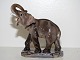 Dahl Jensen sjælden lille figur af elefant på base.Dekorationsnummer 1115.1. ...