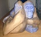 Royal Copenhagen Figur par orangutanger #721. Måler 10 x 14cm og er i god stand. Designed by ...