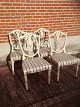 Hvid Hepplewhith.Model Randers.6 stk. Stole.kontakt for prisStolene er i vores Hadsten ...