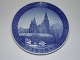 Royal Copenhagen juleplatte 1956. 1. sortering. I god stand. 17 cm. i diameter.