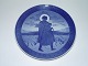 Royal Copenhagen juleplatte 1957. 1. sortering. I god stand. 17 cm. i diameter.