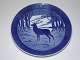 Royal Copenhagen juleplatte 1960. 1. sortering. I god stand. 17 cm. i diameter.