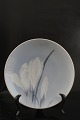 Royal Copenhagen art nouveau tallerken, dekoreret med blomster. 1. sortering, i god stand. 17½ ...