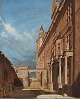 "Sommerdag ved
Kronborg" Dansk
kunst, olie på
lærred.