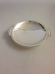 Georg Jensen Pyramide Sterling Sølv Fad #600E Harald Nielsen. Måler 22,5cm og er i god stand.