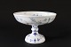 Royal Copenhagen  musselmalet riflet - høj kageopsats nr. 22Højde 14 cm - diameter 21 ...
