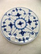 Royal Copenhagen musselmalet riflet 1/452 skåne plade 1.sort.# 180603