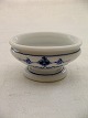 Royal Copenhagen musselmalet riflet saltkar 1/196 1.sort.# 180694