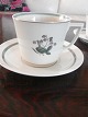 Royal Copenhagen stel - Hjertegræs - Kæmpe kop - Morgenkop - nr. 9727 - kun 1 stk.