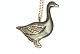 Gås, Georg Jensen1998 OrnamentFlot og velholdt stand.