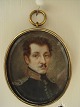 Atelier 4 Roses præsenterer: Miniature fra 1700tallet af officer.