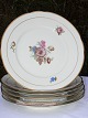 KPM porcelæn. "Rosenborg" middagstallerkener. Diameter 25 cm. Fin stand. Lager > 12