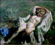 Dansk Kunstgalleri præsenterer: Maleri, olie på lærred. Skal ses.