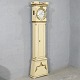 Malet standur m. guldstafferinger,(HxBxD 200x53x22 cm), 1840-1860