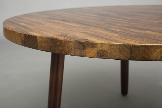 Www.antikvitet.net rundt sofabord. dansk design. massiv rosentræ ... Brugt sofabord