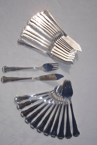 Leonora Christine Fish cutlery for 12 persons