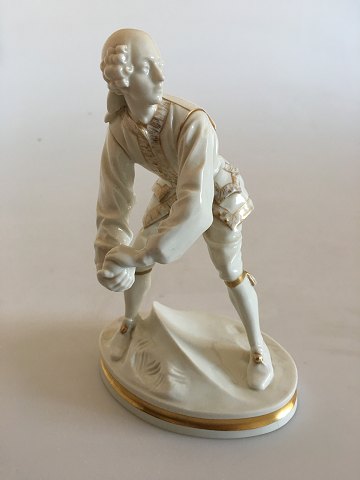 Bing & Grøndahl Figur Lakaj uden frakke af Hans Tegner og Jens Jacob Bregnø No 
8026