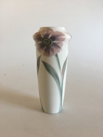 Rørstrand Art Nouveau Vase af Nils Emil Lundström 22cm