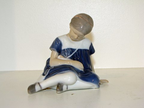 Bing & Grøndahl figur
Pige med taske og dukke