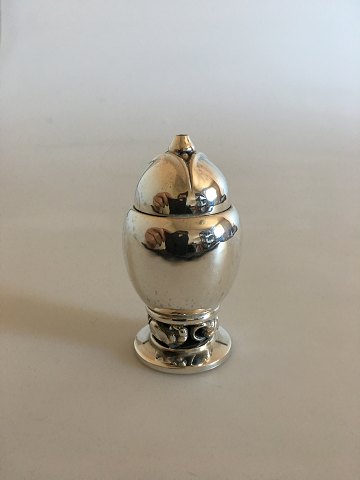 Georg Jensen Magnolia Sterling Sølv Saltbøsse No 2A