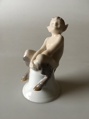 Royal Copenhagen Pan/faun som Klokkestreng No 1208