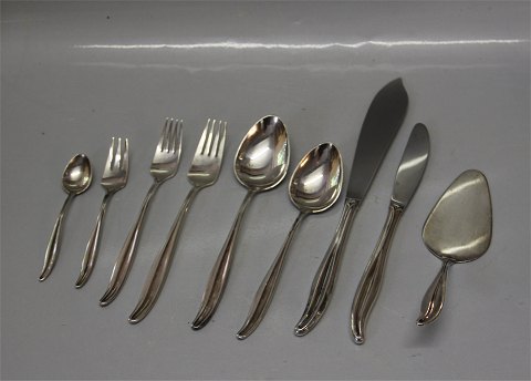 Columbine Danish Cutlery Flatware Silverplated