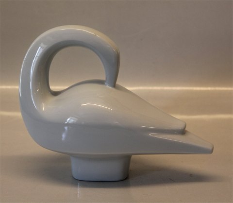 B&G Figurine B&G 4202 Swan, Modern 21 cm, gray, Agnethe Joergensen
