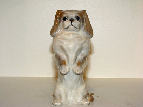 Royal Copenhagen Figur
Siddende pekingeser