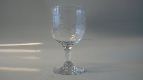Antikt  Fransk souvenir glas