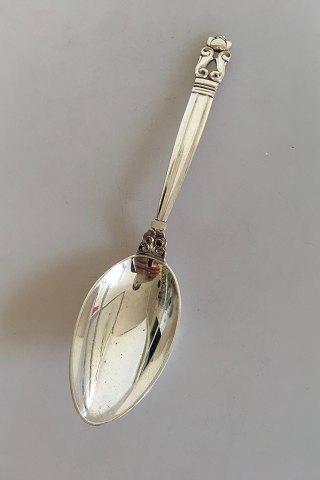 Georg Jensen Konge Sterling Sølv Dessertske No 021