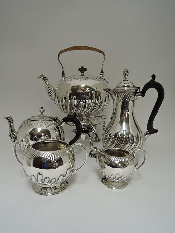 English Tea & Coffee Service 
Sterling (925) 
5 parts