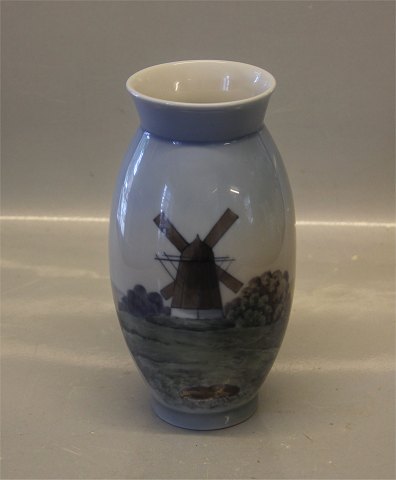 Bing & Grøndahl B&G 695-5420 Vase med mølle 20 cm
