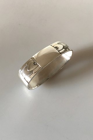 Georg Jensen Sterling Sølv Kaktus Servietring No 81A