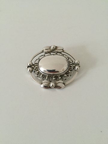 Georg Jensen Sterling Silver Broche No 91