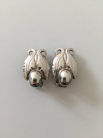 Georg Jensen Sterling Sølv Øreklips No 108