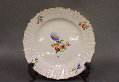 Royal Copenhagen saxon flower. Lunch plate. 
5000m2 showroom.