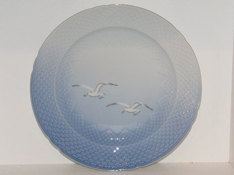 Seagull with gold edge
Large round platter 32 cm.