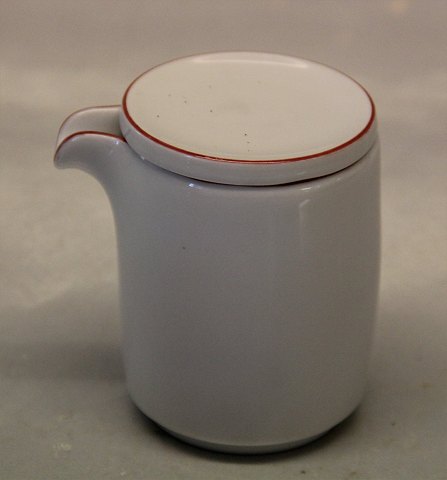 Rødtop 6210 Flødekande, lille 0,6 dl (392) med låg
 Kongelig Dansk porcelæn  Design Grethe Meyer