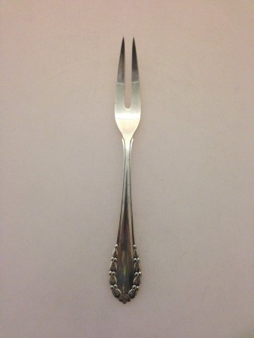 Georg Jensen Liljekonval Sterling Sølv Kødgaffel No 143