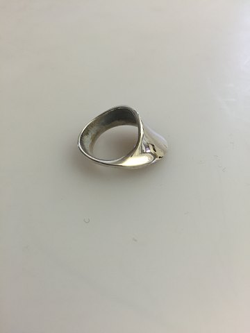 Georg Jensen Sterling Sølv Ring No 148 designet af Torun