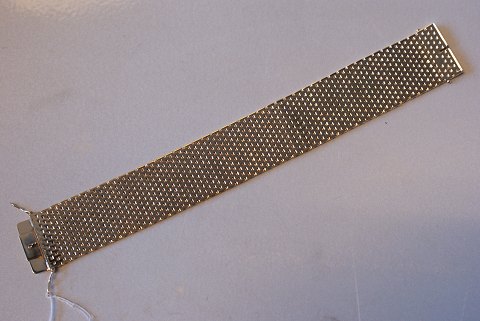 Brick Bracelets 21 rows, 14 Karat Gold