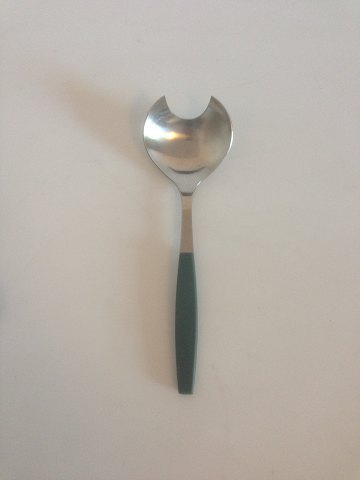 Georg Jensen Stainless Grøn Strata Serveringsspork