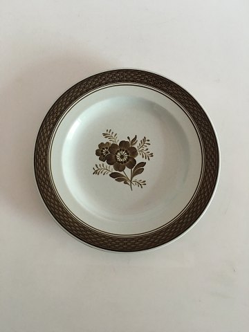 Royal Copenhagen Brun Tranquebar Frokosttallerken No 946