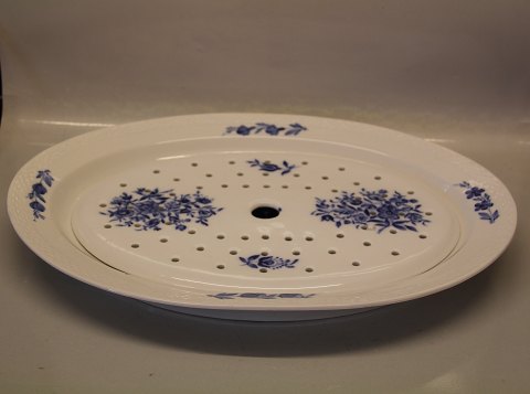 Kongelig Dansk Porcelæn Blå Blomst Flettet 10-8202 + fad 10-8019