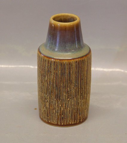 Søholm 3302 Brun riflet vase 13 cm