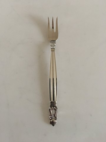 Georg Jensen Sterling Sølv Konge Østersgaffel No 064